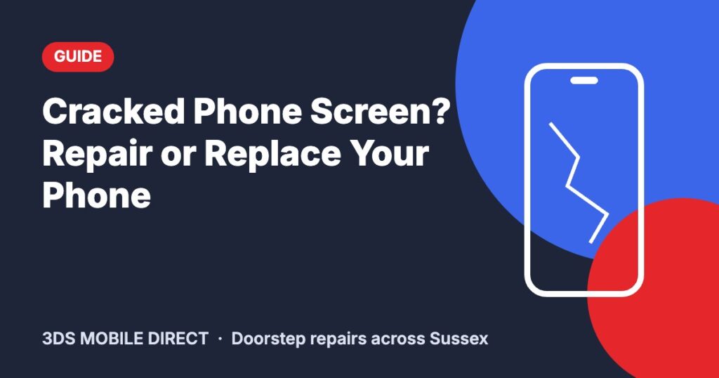 Cracked Phone Screen? Repair or Replace Your Phone – 3DS Mobile Direct